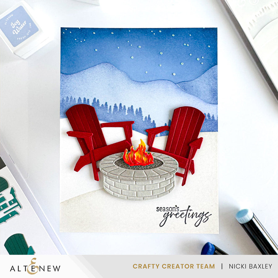 Altenew - Fireside Escape Die Set