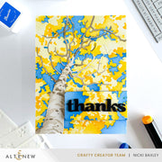 Altenew - Stencil Art: Aspen Sky Layering Stencil Set (6 in 1)