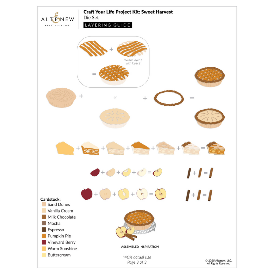 Altenew - Craft Your Life Project Kit: Sweet Harvest