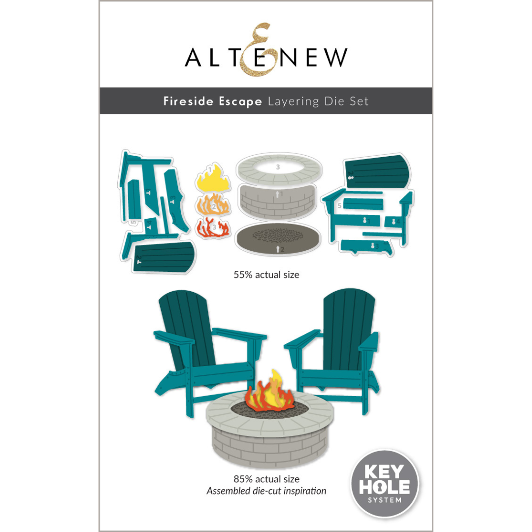 Altenew - Fireside Escape Die Set