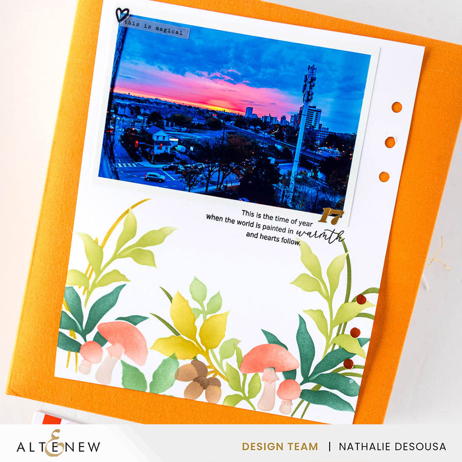 Altenew - Woodland Path Coloring Stencil (3 in 1)