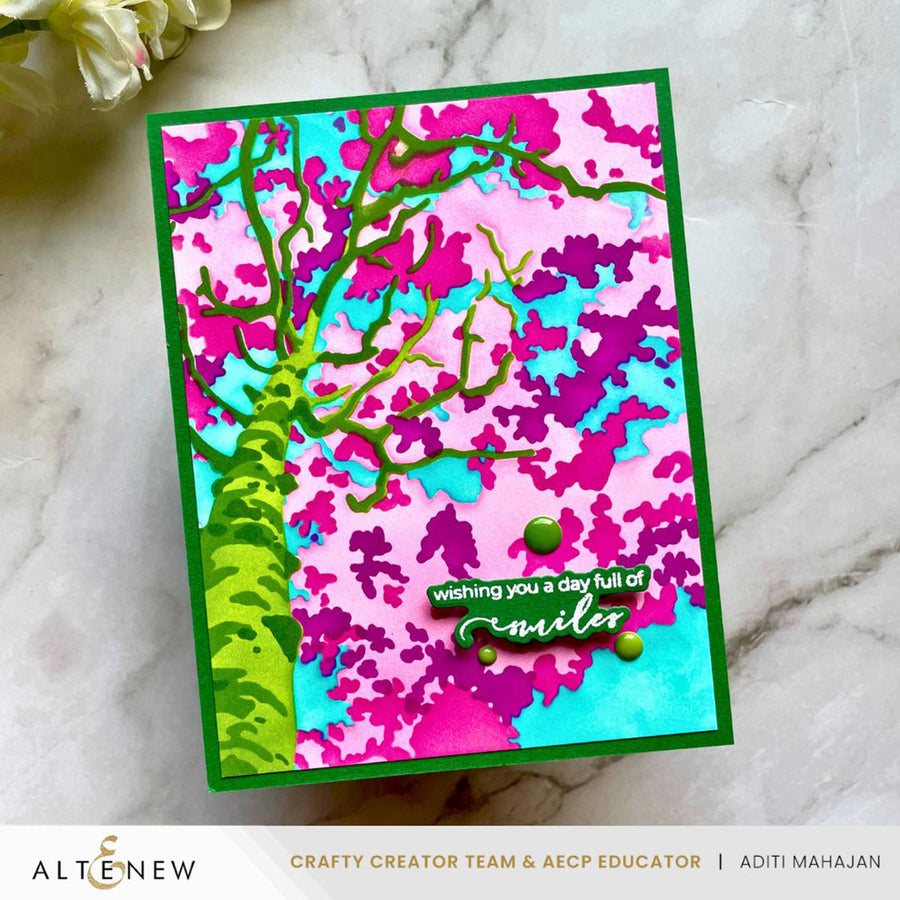 Altenew - Stencil Art: Aspen Sky Layering Stencil Set (6 in 1)