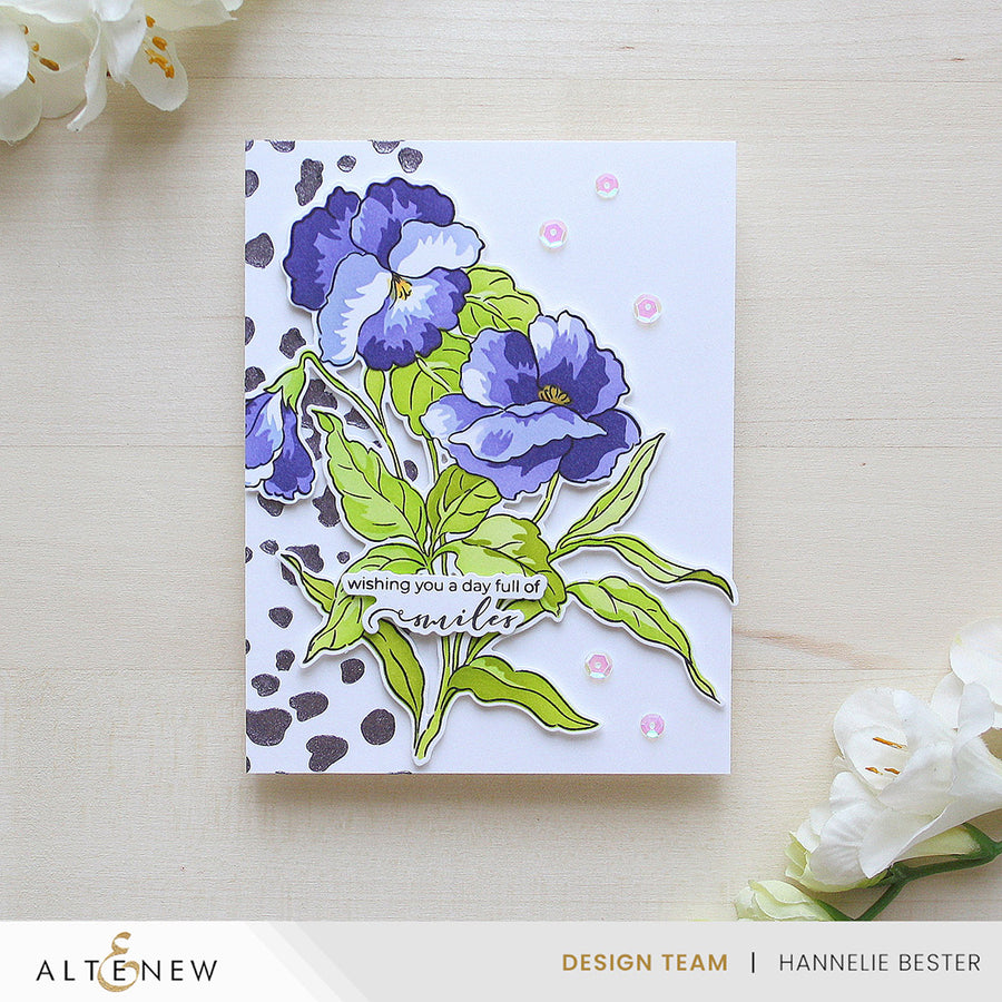 Altenew - Build-A-Garden: Fanciful Pansies