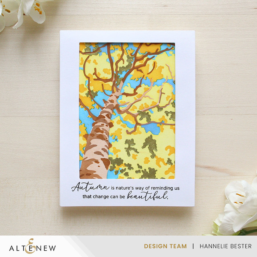 Altenew - Stencil Art: Aspen Sky Layering Stencil Set (6 in 1)