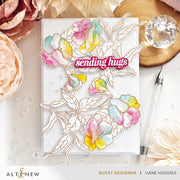 Altenew - Essential Textures: Fine Woodgrain Press Plates/Foil Plates