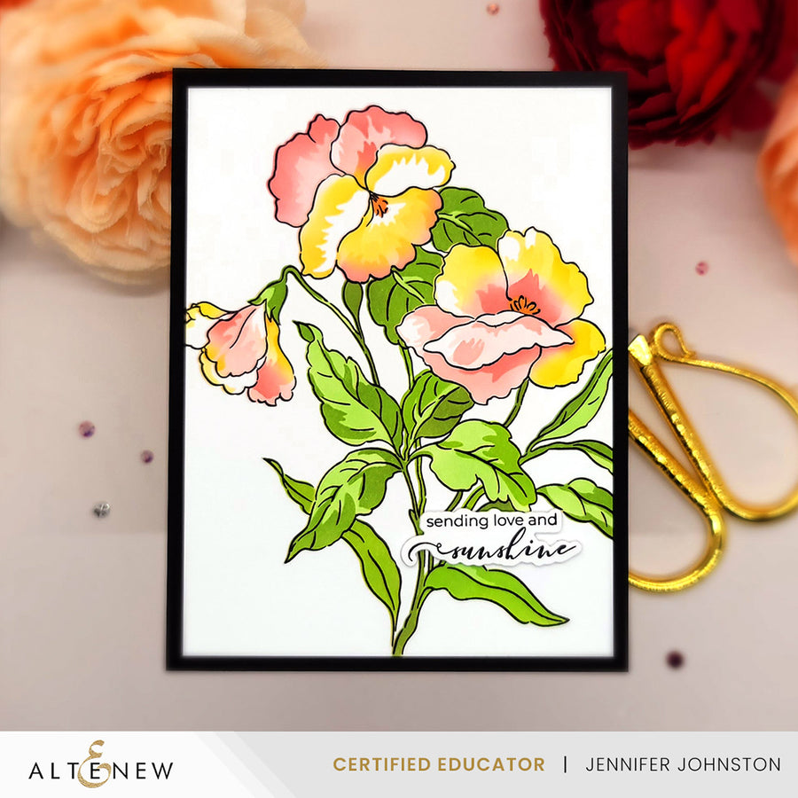 Altenew - Build-A-Garden: Fanciful Pansies