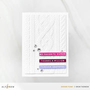 Altenew - Cozy Sweater 3D Embossing Folder