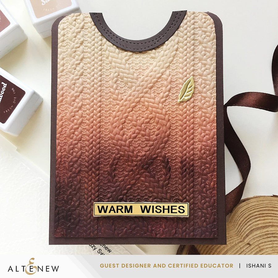 Altenew - Cozy Sweater 3D Embossing Folder