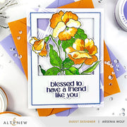 Altenew - Checkerboard Tiles Background Stencil