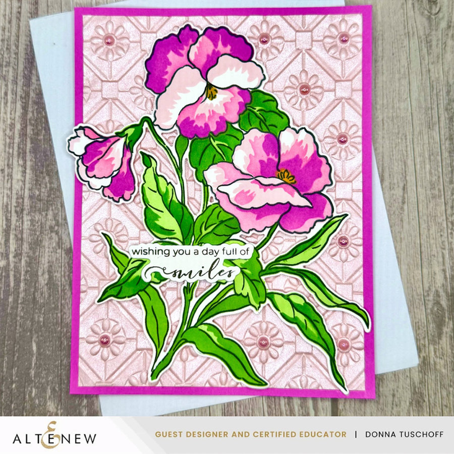 Altenew - Build-A-Garden: Fanciful Pansies