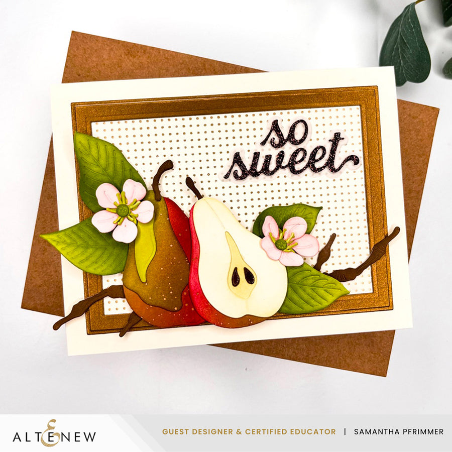 Altenew - Creative Cuts: Fresh Pears Layering Die Set