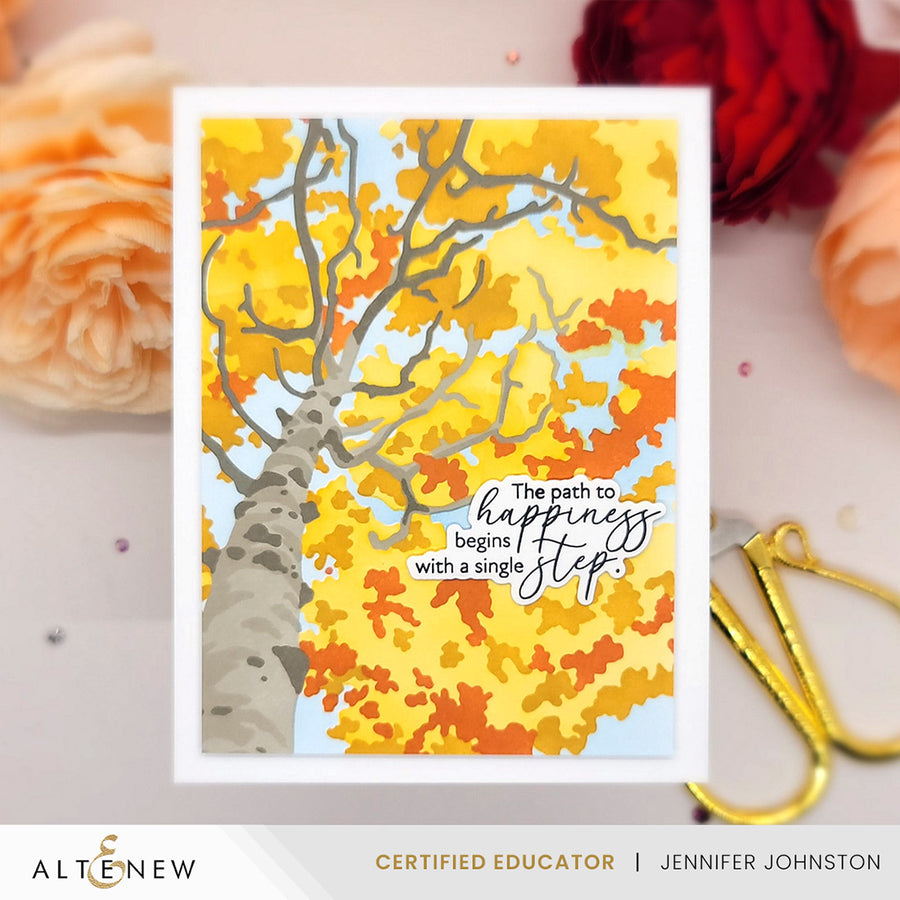 Altenew - Stencil Art: Aspen Sky Layering Stencil Set (6 in 1)