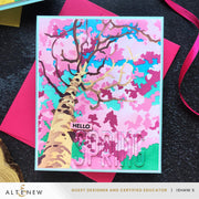 Altenew - Stencil Art: Aspen Sky Layering Stencil Set (6 in 1)