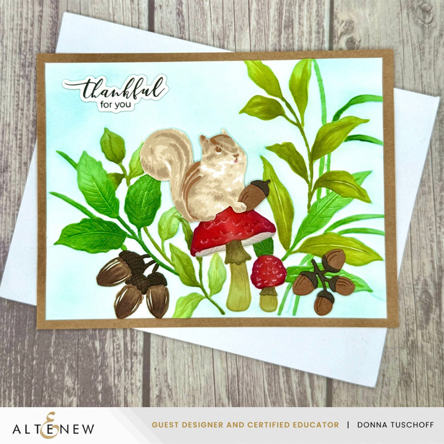 Altenew - Woodland Path Coloring Stencil (3 in 1)