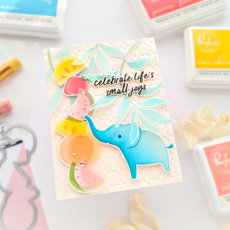 Pinkfresh Studio - Petal Grid Press Plate