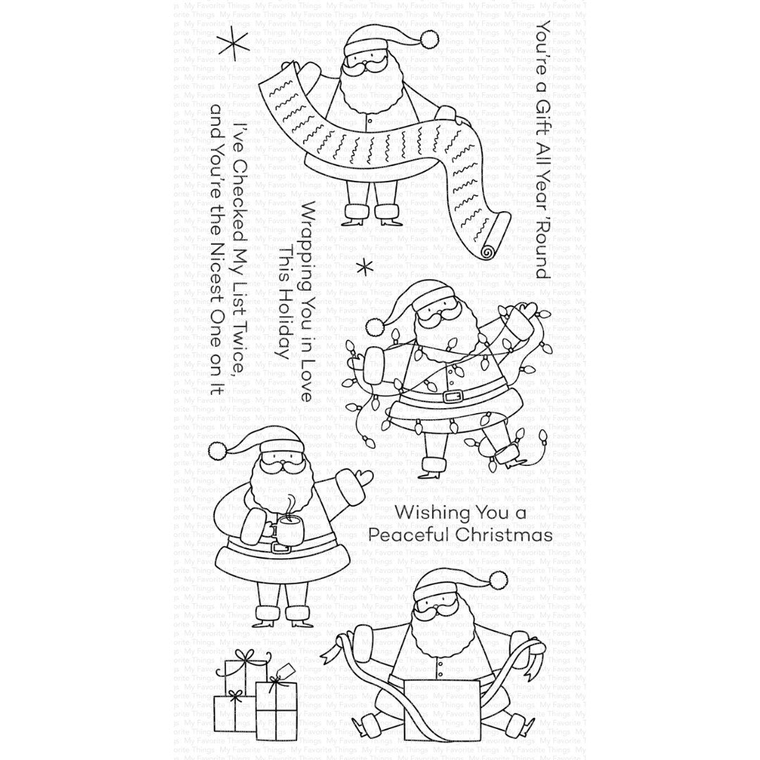 My Favorite Things Nicest on the List Stamps