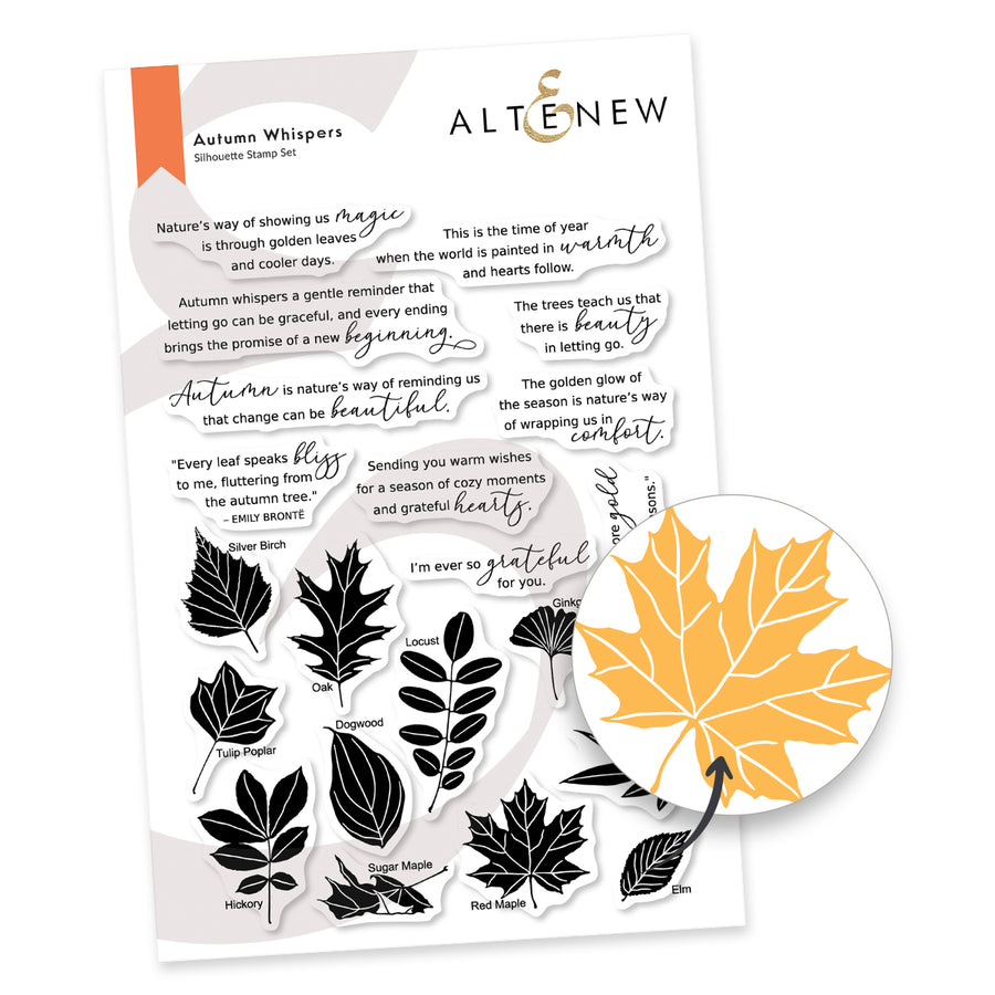Altenew - Autumn Whispers Stamp Set
