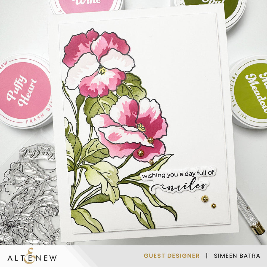 Altenew - Build-A-Garden: Fanciful Pansies