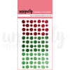 Uniquely Creative - Sparkly Christmas Stickers