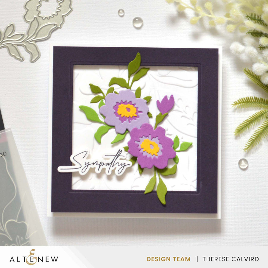 Altenew - Joyful Garden 3D Embossing Folder