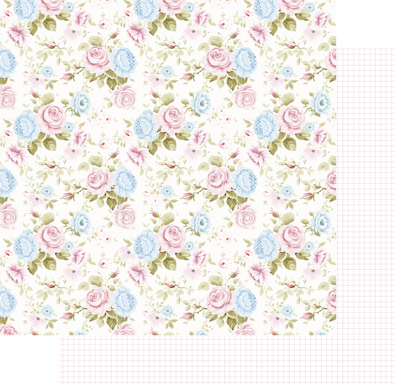 Uniquely Creative - French Seams Paper (Patchwork Roses Collection)
