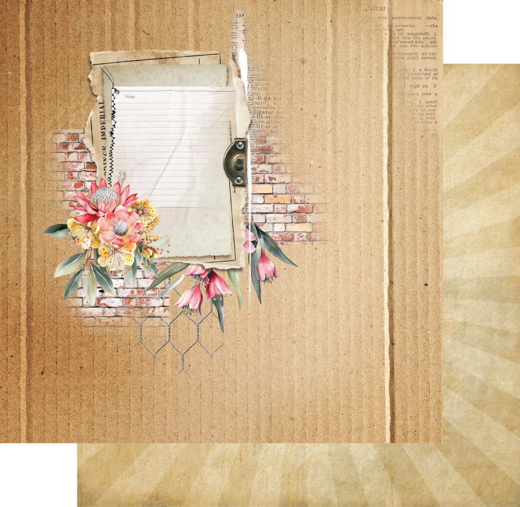 Uniquely Creative - Native Shadows Paper (Echoes of the Outback Collection)