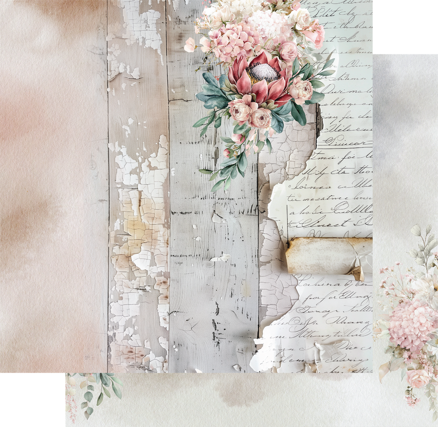 Uniquely Creative - Written Home Paper (Paperbark Blooms Collection)