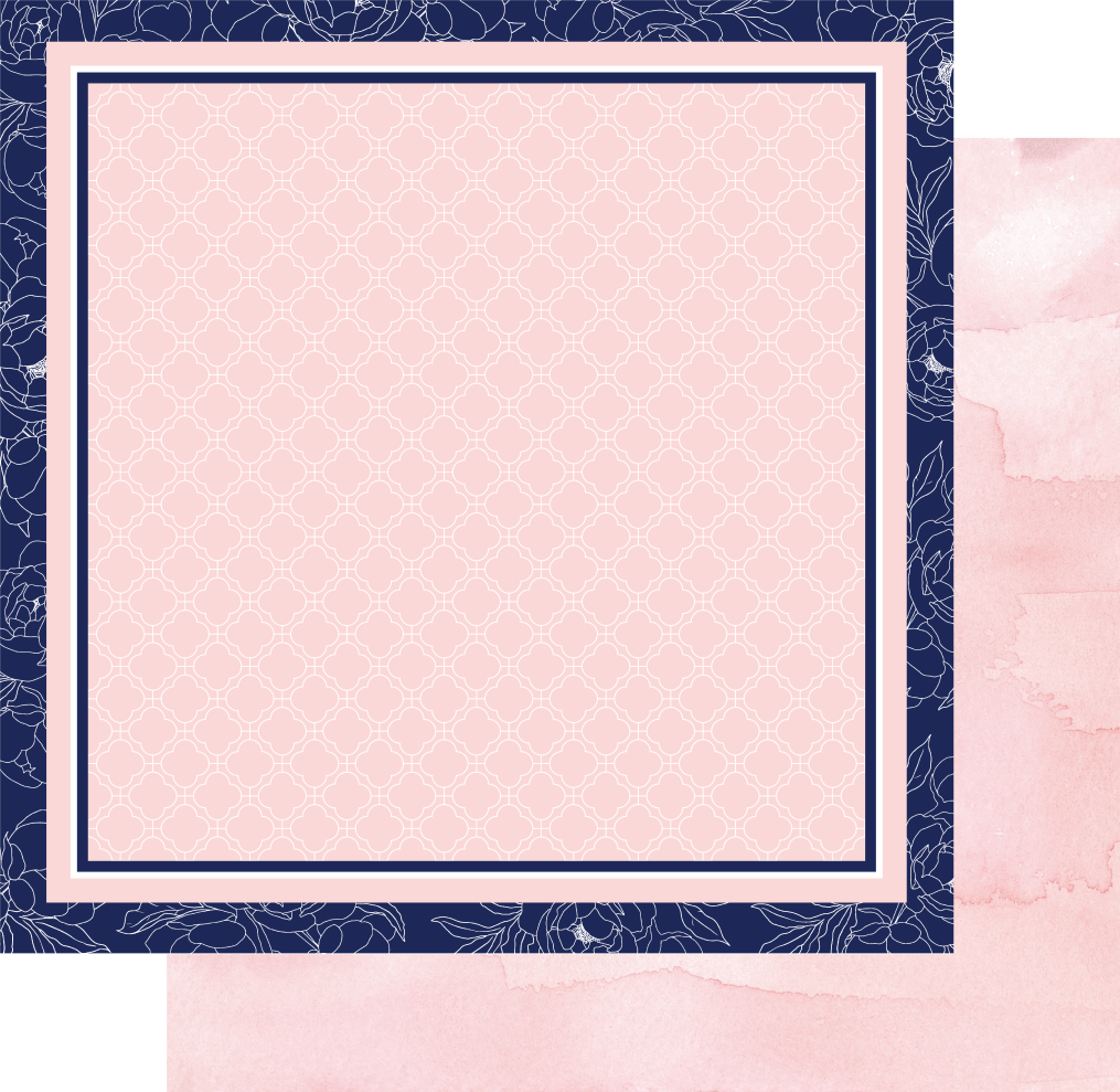 Uniquely Creative - Rosalie Paper (Indigo Bloom Collection)