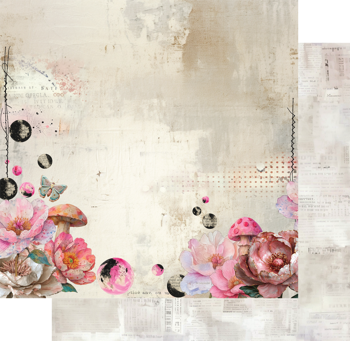 Uniquely Creative - Once in a Bloom Paper