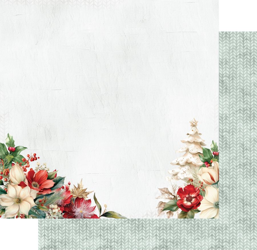 Uniquely Creative - Holly in the Hall Paper (Home for Christmas Collection)