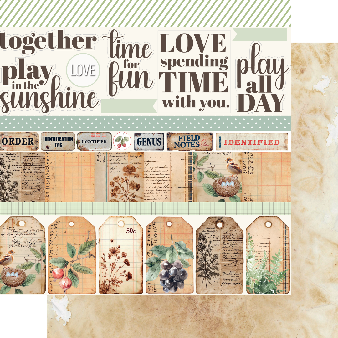 Uniquely Creative - Notebook Paper (Botanical Chronicles Collection)