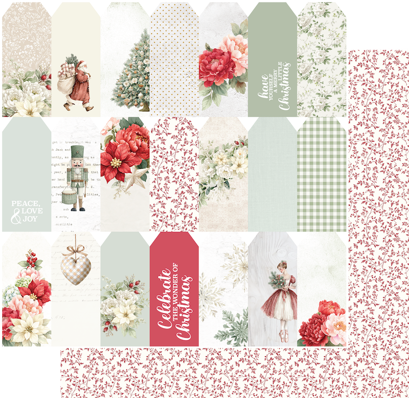 Uniquely Creative - Home For The Holidays Paper (Christmas Keepsakes Collection)