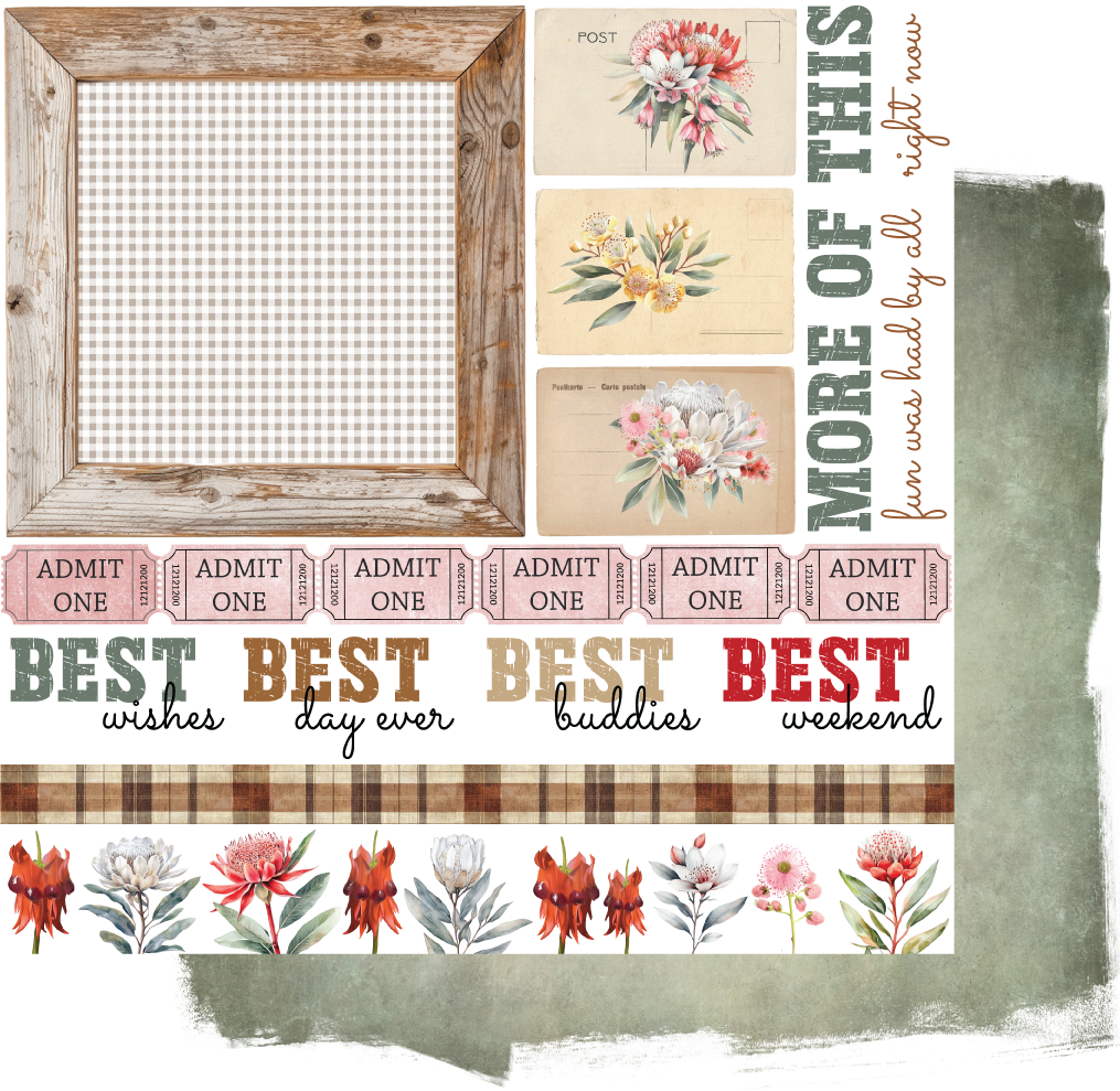 Uniquely Creative - Desert Hues Paper (Echoes of the Outback Collection)