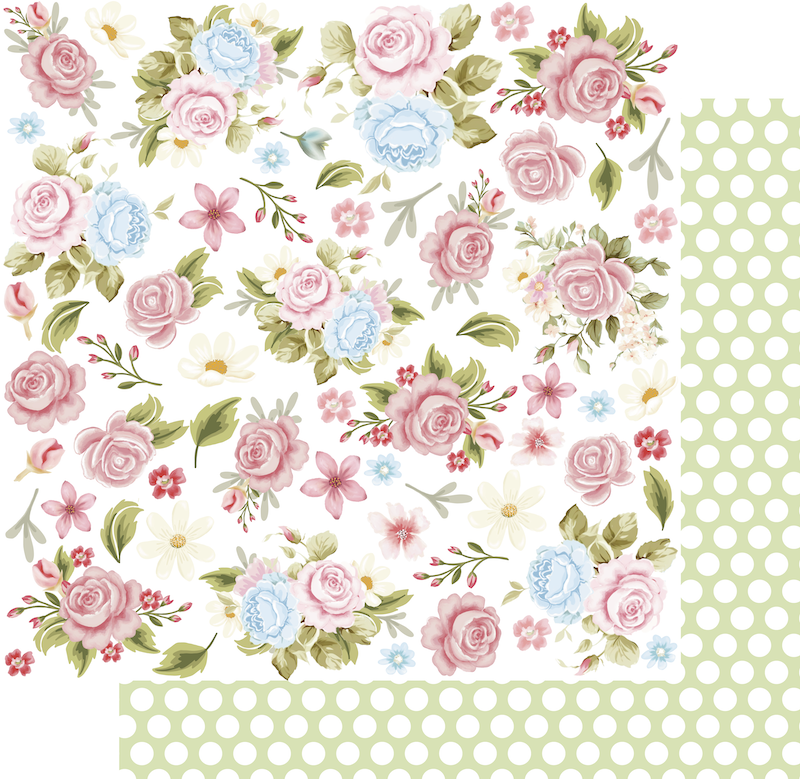 Uniquely Creative - Jelly Roll Paper (Patchwork Roses Collection)