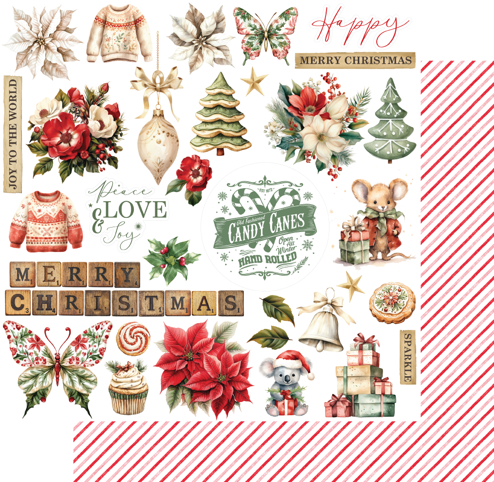 Uniquely Creative - Ready for Santa Paper (Home for Christmas Collection)