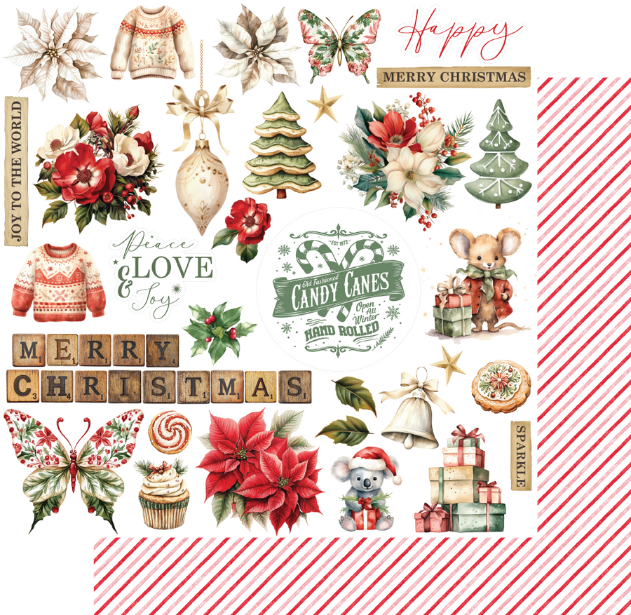 Uniquely Creative - Ready for Santa Paper (Home for Christmas Collection)