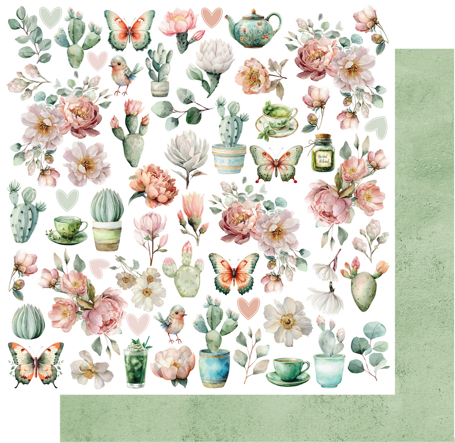 Uniquely Creative - Beautiful Rituals Paper (Tea & Tranquility Collection)