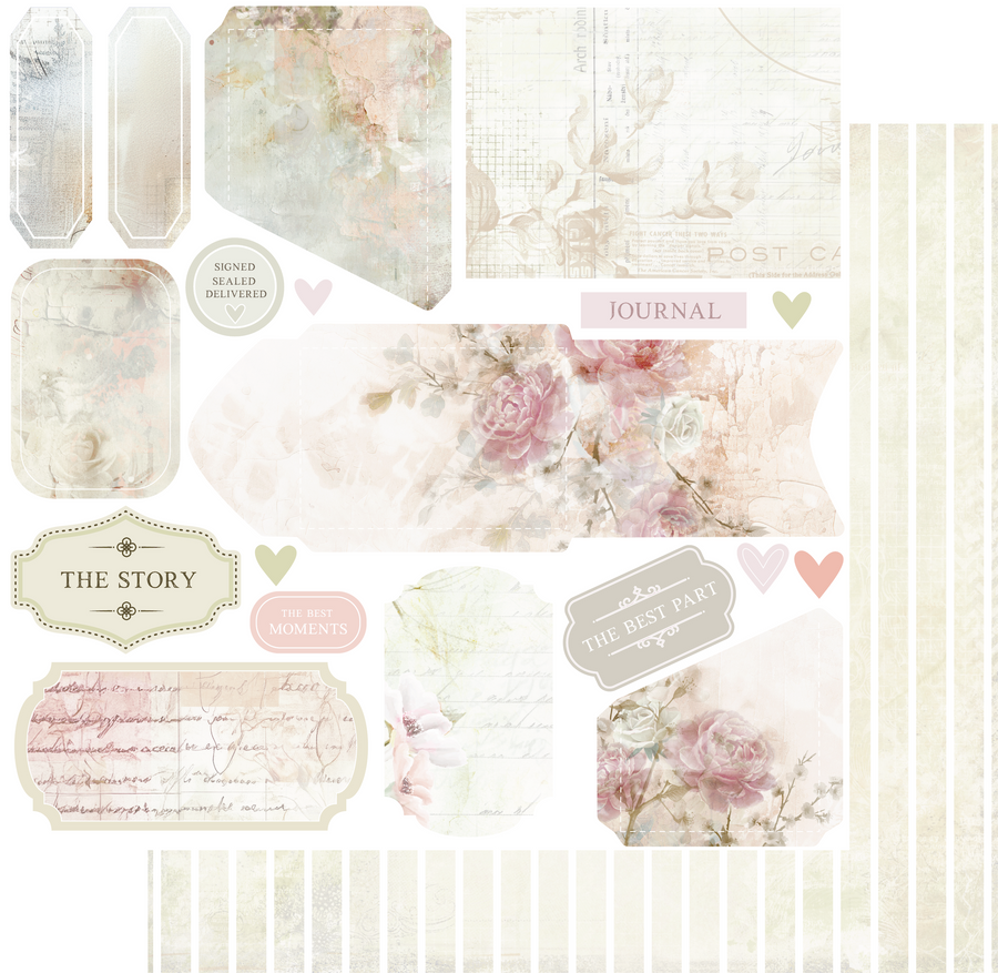 Uniquely Creative - The Story - Folio Bits Paper (Dear Diary Collection)