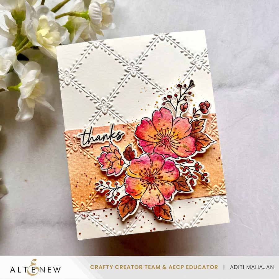Altenew - Stamp & Paint: Charming Clusters Stamp Set