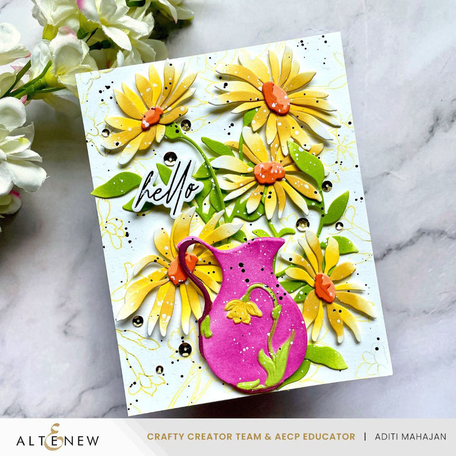 Altenew - Pitcher Vases 3D Embossing Folder & Die Set