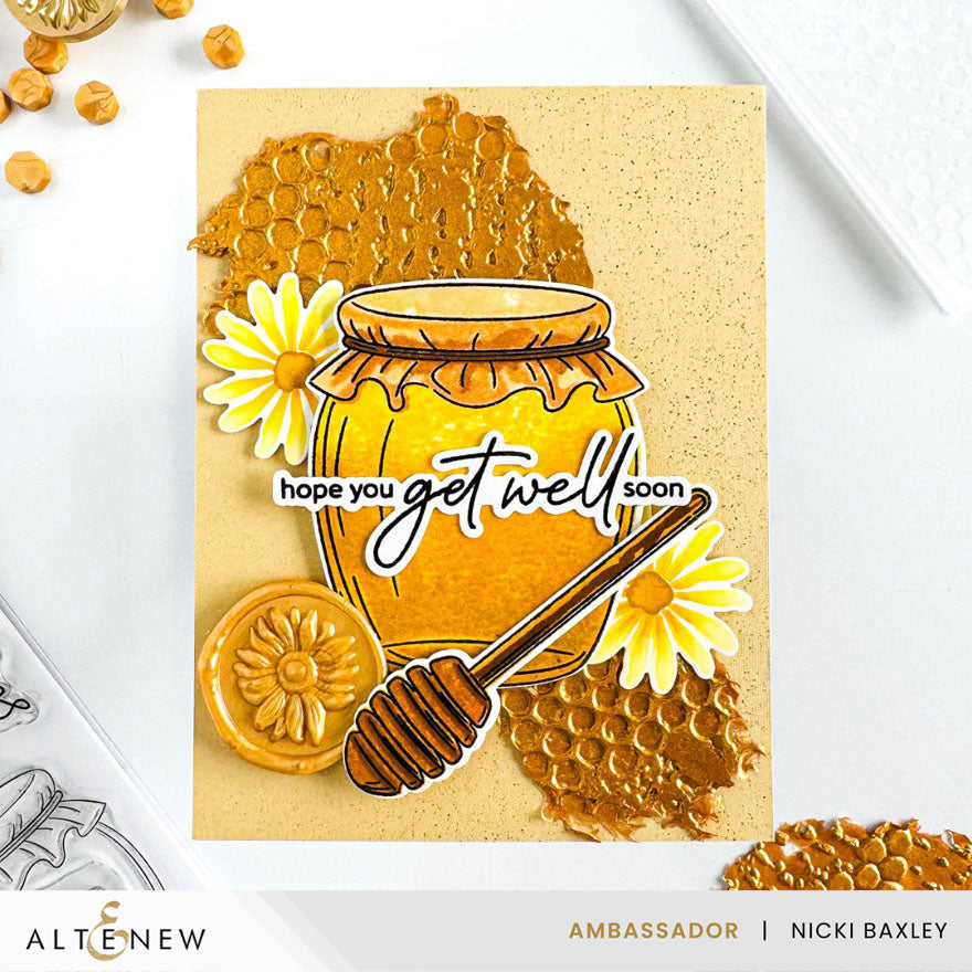 Altenew - Craft Your Life Project Kit: Honeycomb Haven Add-On Die Set