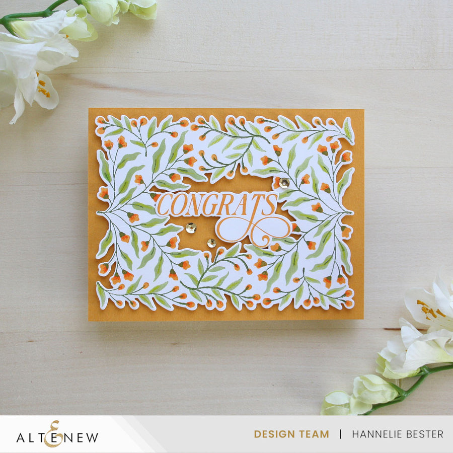 Altenew - Flowering Hedge Die Set