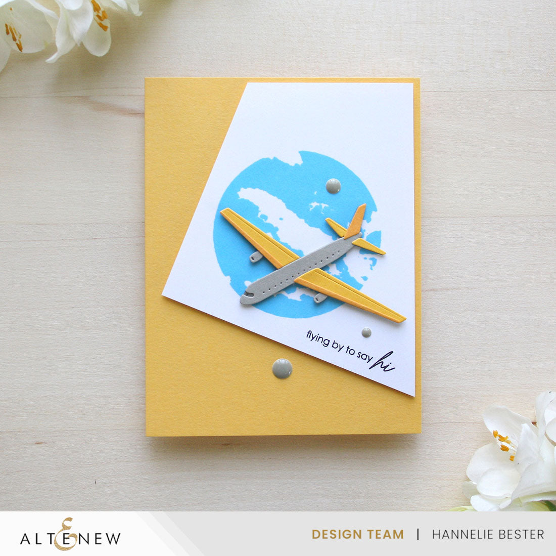 Altenew - Mini Delight: Enjoy the Flight Stamp & Die Set
