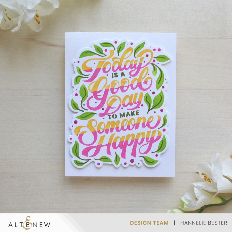 Altenew - Today Is a Good Day Stencil Set (3 in 1)
