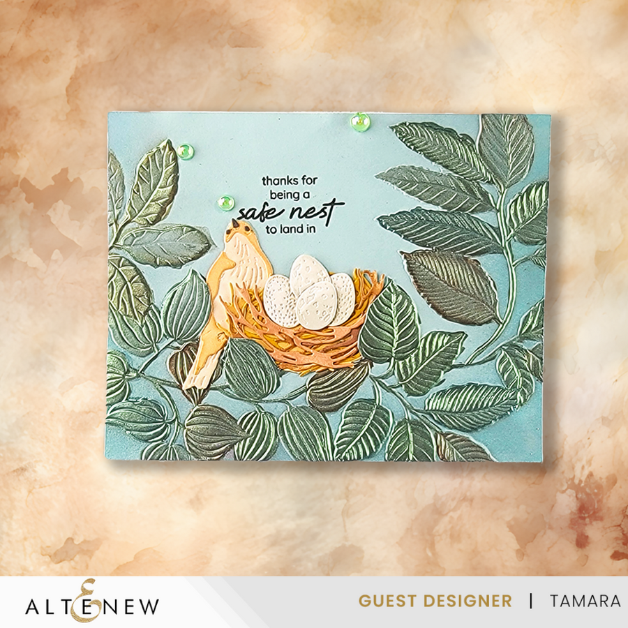 Altenew - Craft Your Life Project Kit: Arched Foliage & Add-on Embossing Folder Bundle