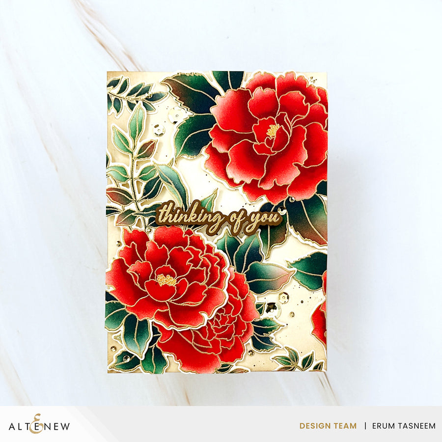 Altenew - Build-A-Garden: Blossoming Trio & Add-on Die Bundle