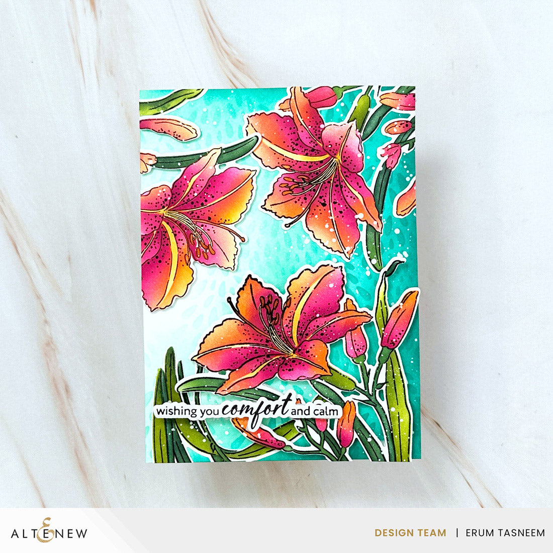 Altenew - Build-A-Garden: Leaning Lily