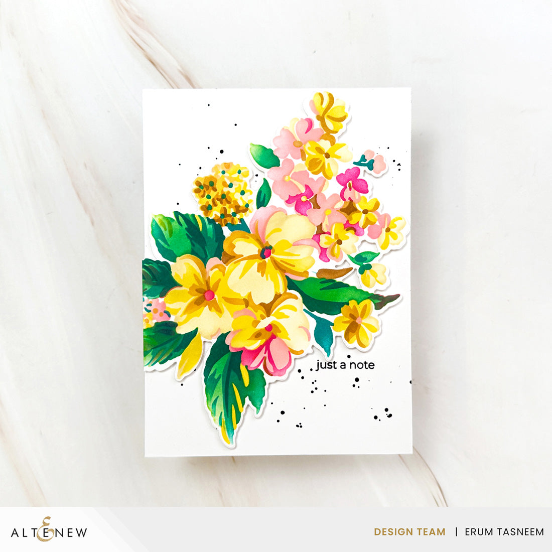 Altenew Build-A-Garden: Softly Sketched Blooms card ideas
