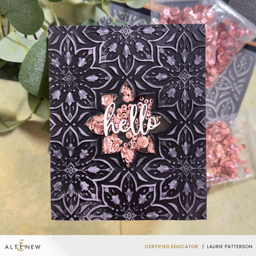 Altenew - Blooming Doily Charm 3D Embossing Folder