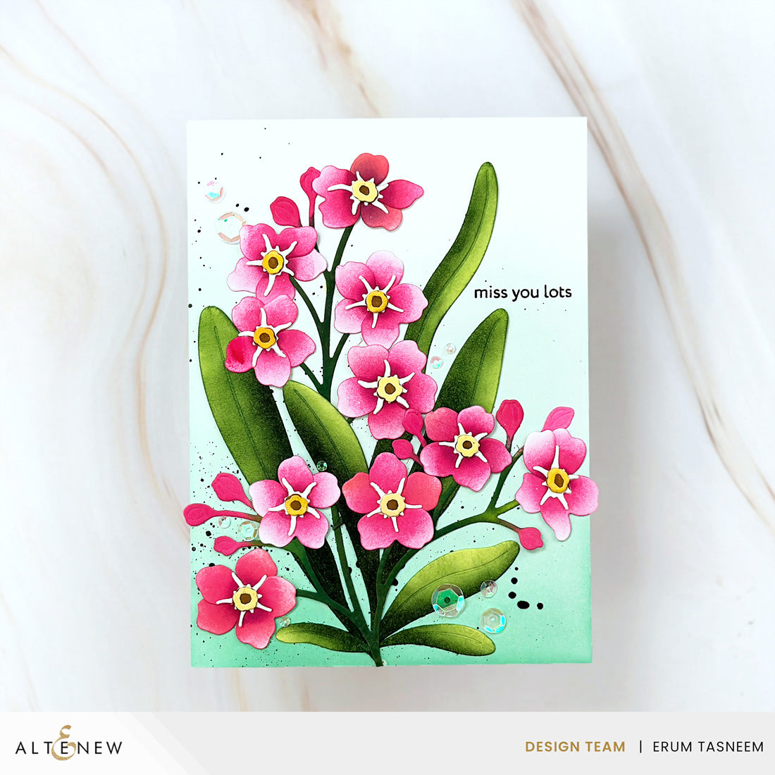 Altenew - Craft-A-Flower: Forget-Me-Not Layering Die Set